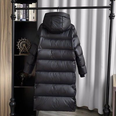 Mildred - Casual larga chaqueta de plumas para mujeres