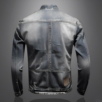 Lucas - Elegante chaqueta de jeans con bolsillos para hombres