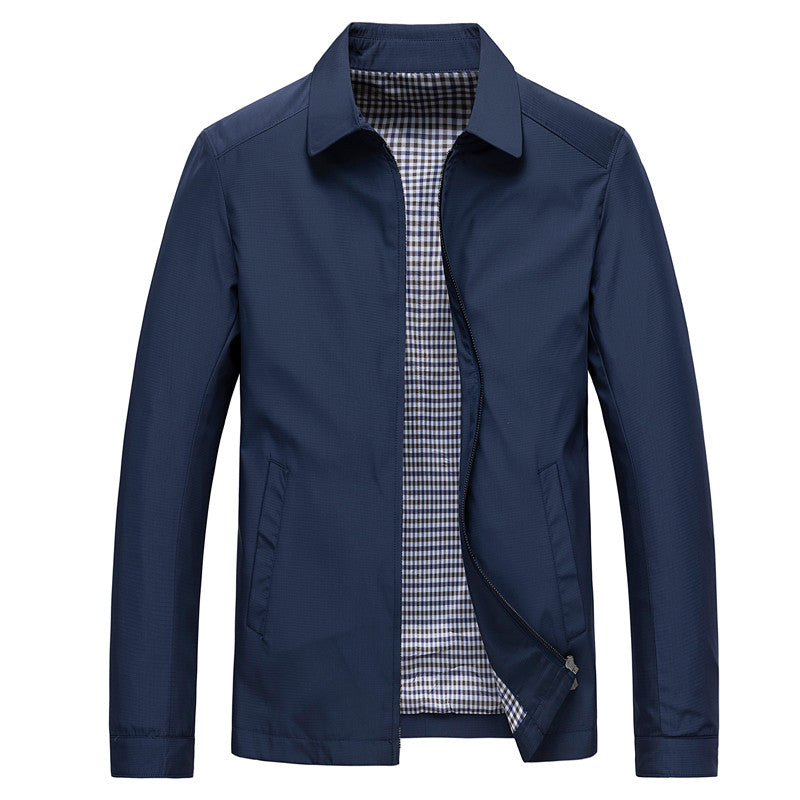 Fredric - Chaqueta casual, suelta, rompevientos para hombres