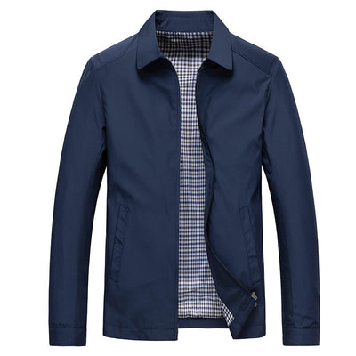 Fredric - Chaqueta casual, suelta, rompevientos para hombres