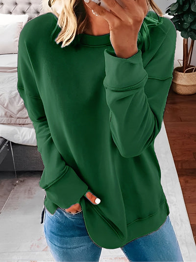 Charnette - Suéter Retro Holgado para Mujeres