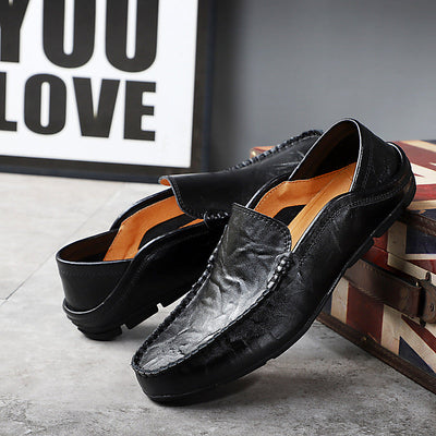 Edric - Formales, cómodos mocasines de cuero para hombres