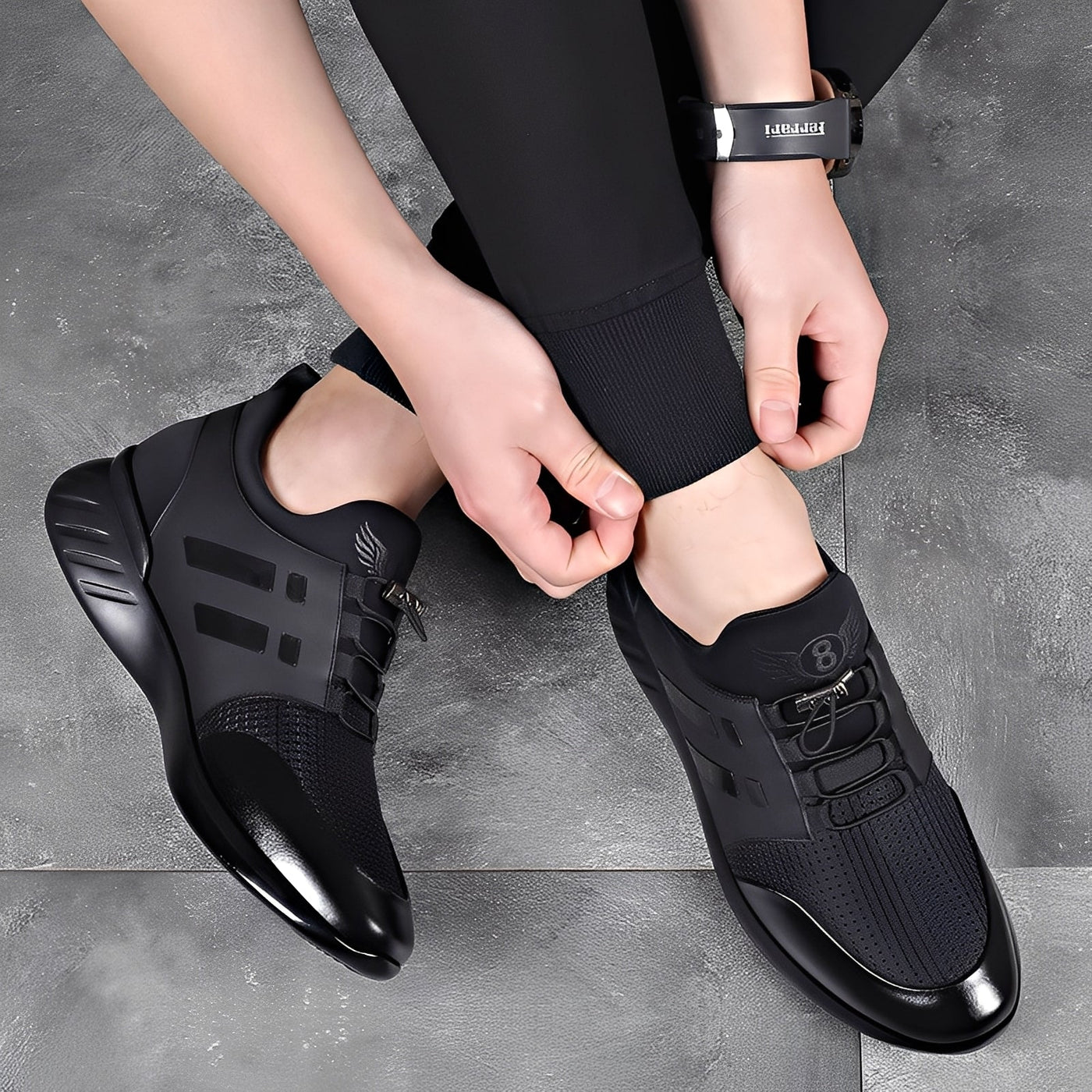 Phillip - Casual, elegante zapato de cuero para hombres