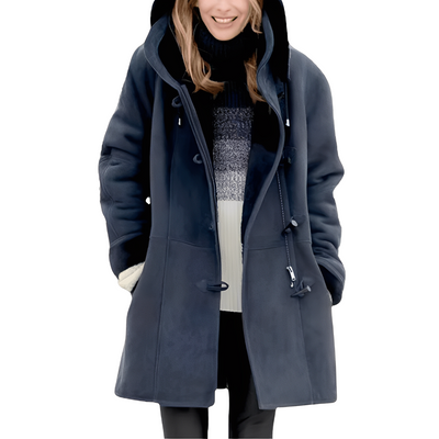 Madilyn - Abrigo Duffle con Capucha para Mujeres