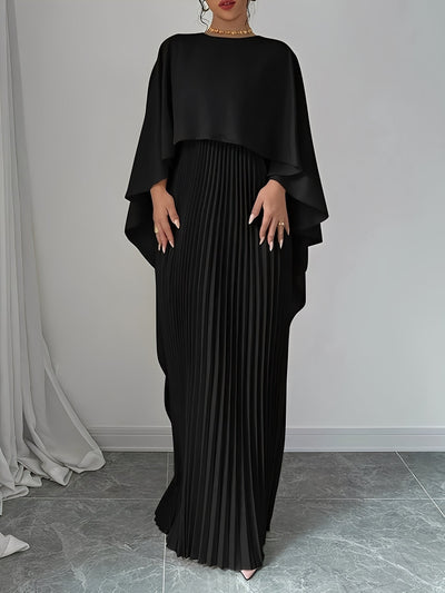 Katherine - Elegante, holgadamente cortado vestido maxi para mujeres