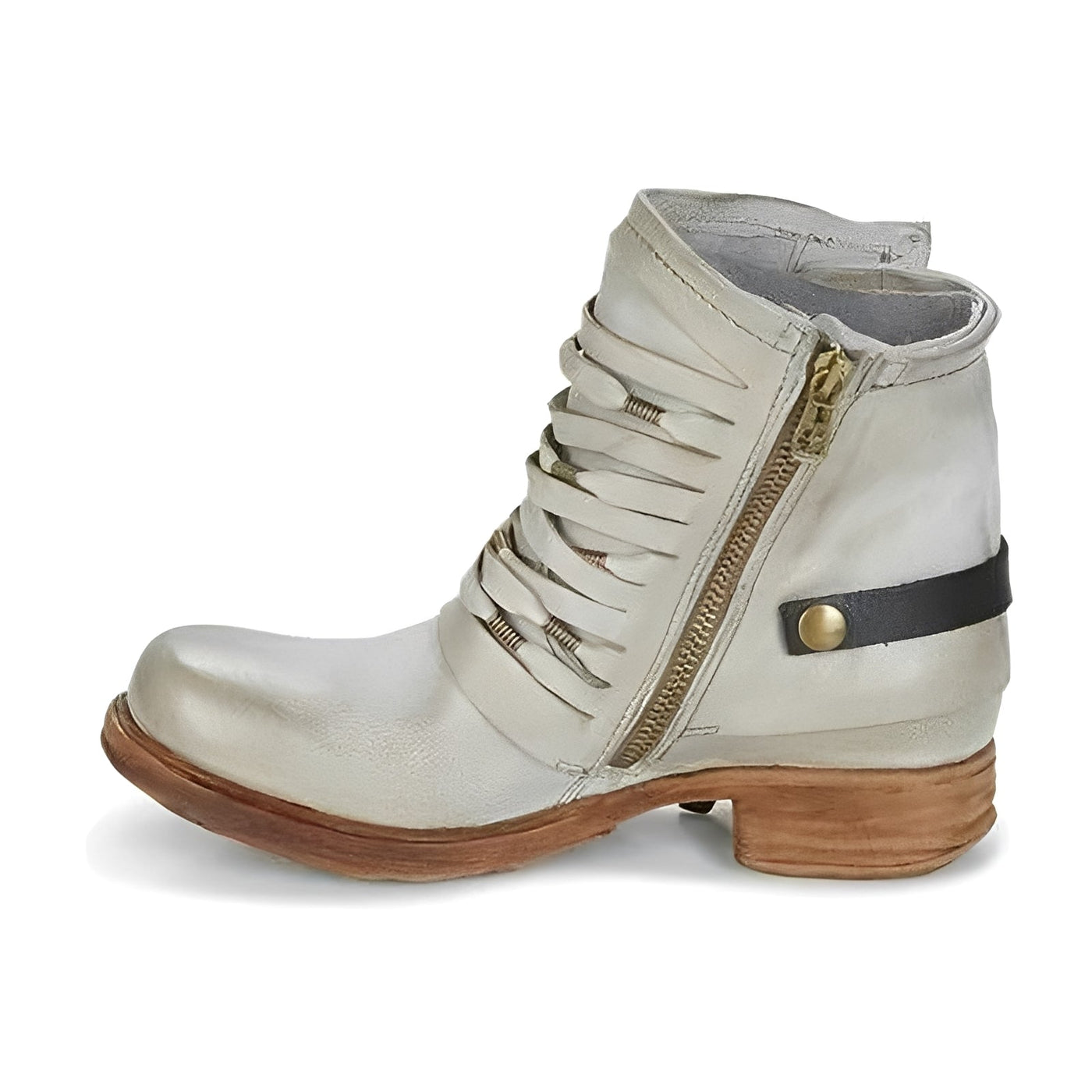 Jacqueline - Elegantes Botines de Cuero para Mujeres