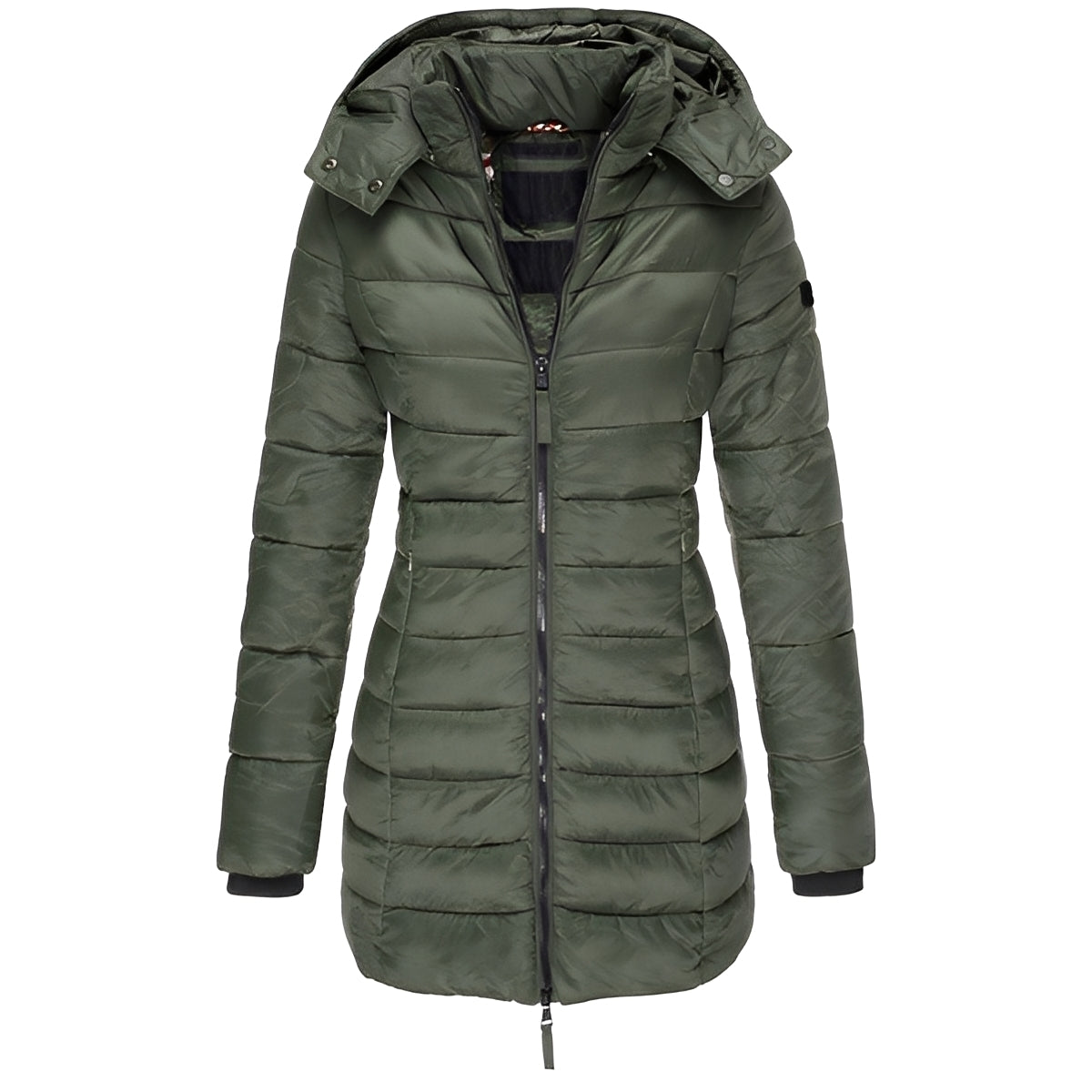 Louisa - Elegante, cálida, chaqueta acolchada para mujer