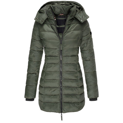 Louisa - Elegante, cálida, chaqueta acolchada para mujer