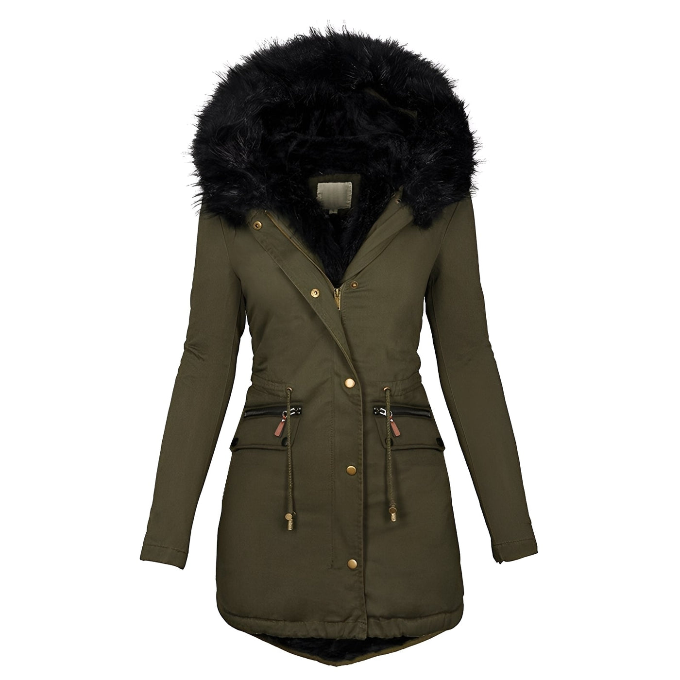 Camilla - Elegante, cálida chaqueta de piel para mujeres