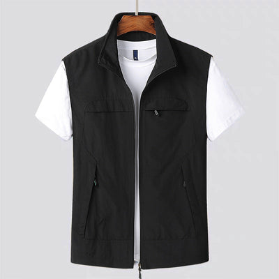Marvin - Chaleco casual con bolsillos para hombres