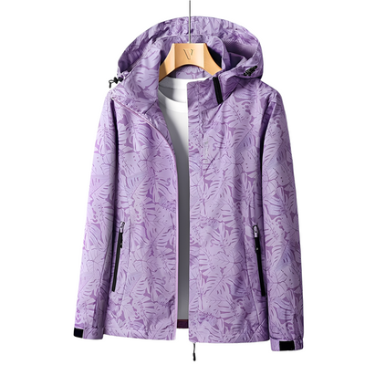 Delia - Estilosa, chaqueta resistente al clima para mujeres