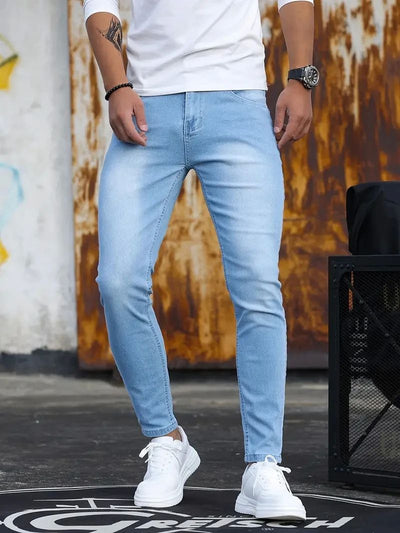 Linford - Clásico Stretch-Skinny-Jeans para Hombres