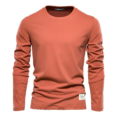 Lambert - Camisa de manga larga casual y sencilla para hombres
