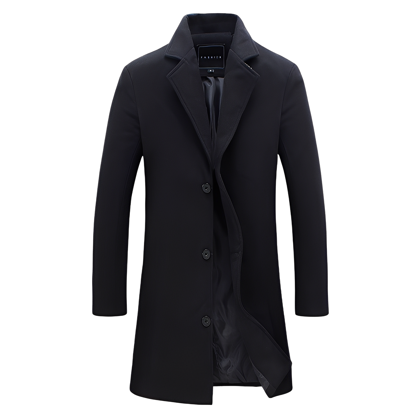Peyton - Abrigo de invierno formal de lana para hombres