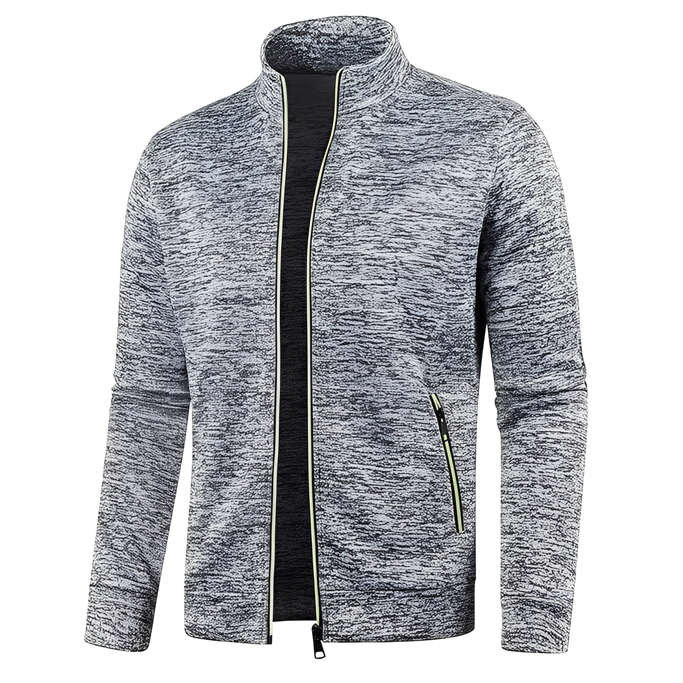 Clive - Chaqueta elegante con bolsillos con cremallera para hombres