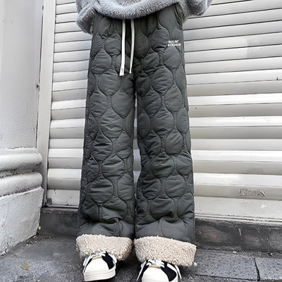 Charles - Cálido, acolchado pantalón de forro polar para hombres