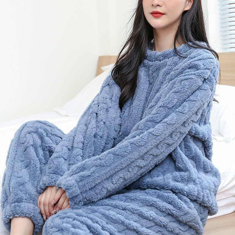 Kathryn - Cómodo, suave pijama de forro polar para mujeres