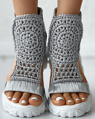 Romaine - Sandalias tejidas flexibles