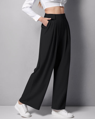 Montana - Pantalón recto elástico para mujer