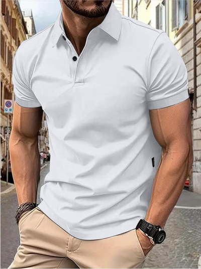 Blake - Camiseta Polo de Verano para Hombres en Ajuste Delgado