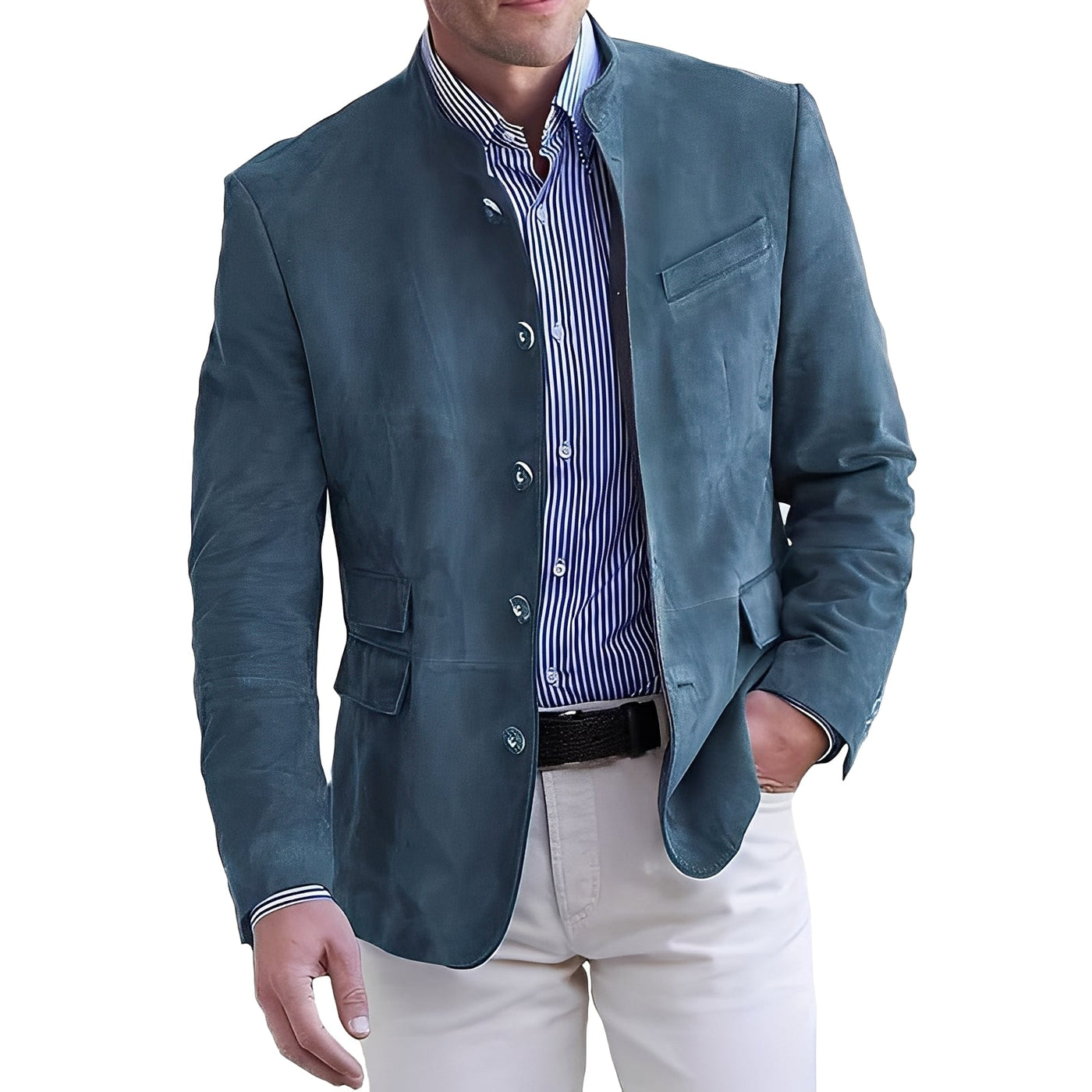Hervey - Estilosa Chaqueta Blazer de Ocio para Hombres