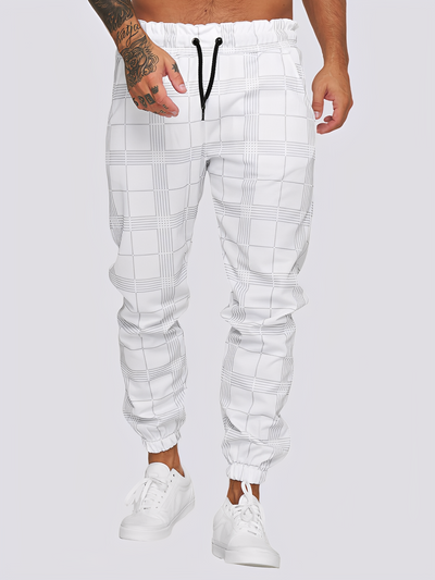 Jaeden - Elegante pantalones a cuadros para hombres
