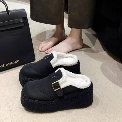 Gabriella - Zapatos casuales con forro de lana para mujer