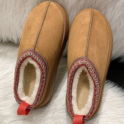 Audrey – Botas de Nieve Estilo de Moda Muffin