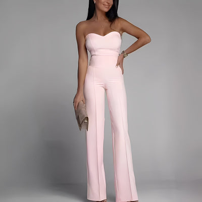 Briley - Elegante, formal, sin tirantes mono para mujeres