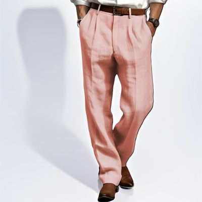 Zaiden - Pantalones retro con pierna recta para hombres