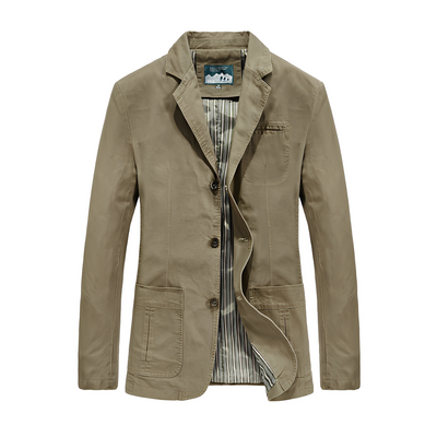Alphonso - Chaqueta de traje ligera y casual para hombres