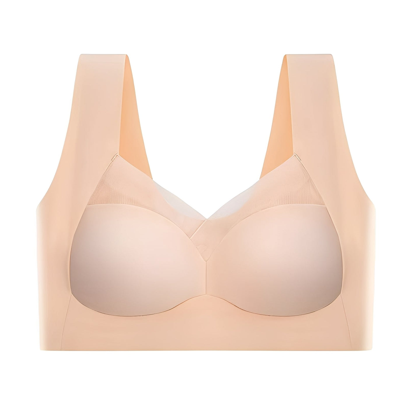 Amelia - Cómodo sujetador con copas de látex para mujeres