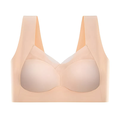 Amelia - Cómodo sujetador con copas de látex para mujeres