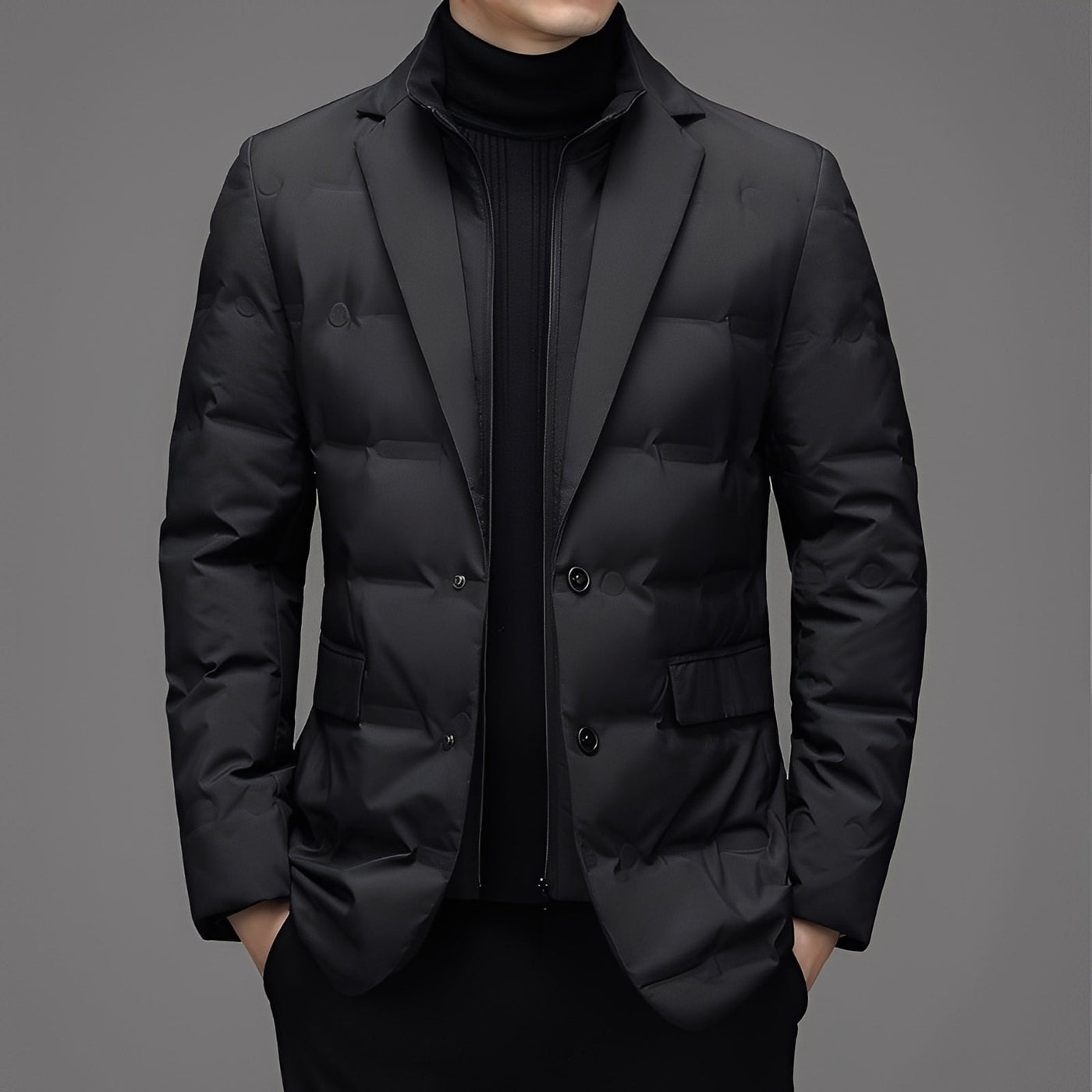 Darren - Casual, elegante chaqueta de plumas para hombres
