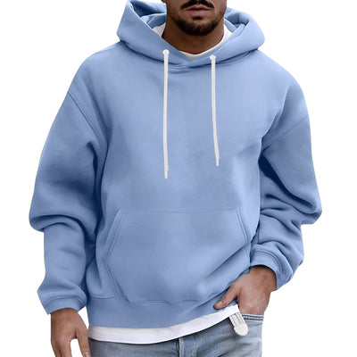 Rupert - Casual Hoodie con Bolsillo para Hombres