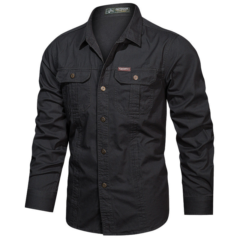 Romano – Camisa Cargo en Estilo Premium