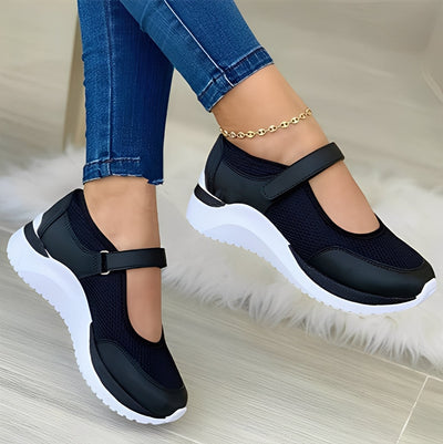 Nichola - Elegantes Sandalias de Tiras de Malla para Mujer