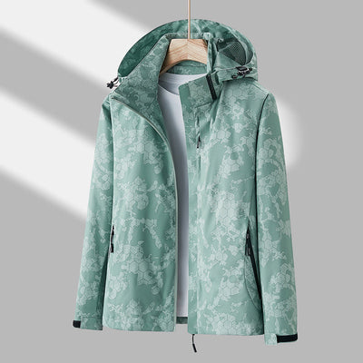 Daly - Chaqueta Corta Viento Unisex con Estampado