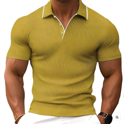 Florence - Camiseta Polo Casual con Botones para Hombres
