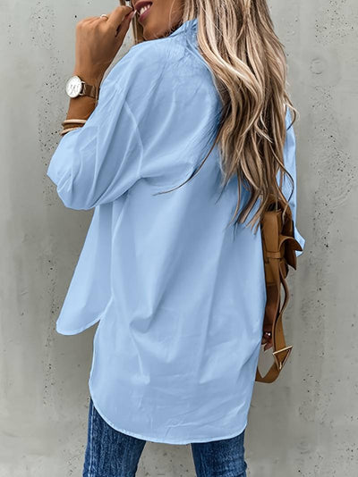 Kaitlyn - Camisa de Manga Larga con Botones