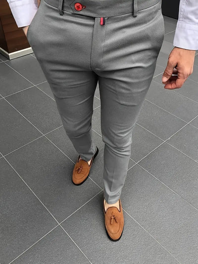 Benji - Pantalones Slim-Fit Elegantes y Atemporales