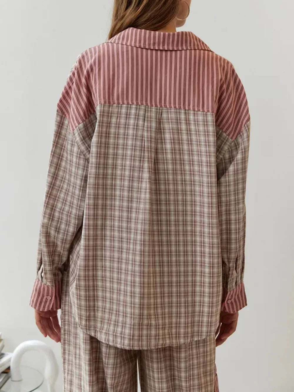 Elena – Conjunto de Pijama de Dos Piezas