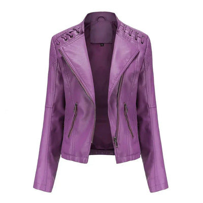 Sofie - Chaqueta de Cuero Elegante para Todos los Días