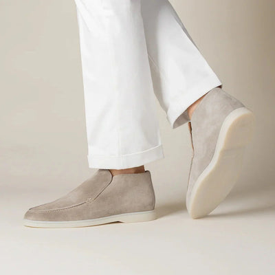 Kristopher - Lujosos suaves mocasines de gamuza