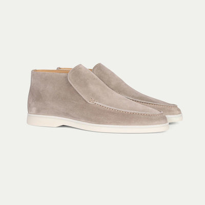 Kristopher - Lujosos suaves mocasines de gamuza