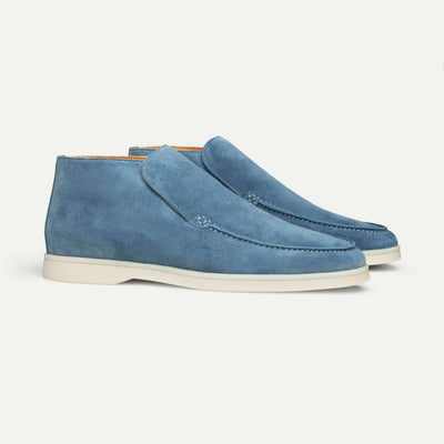 Kristopher - Lujosos suaves mocasines de gamuza
