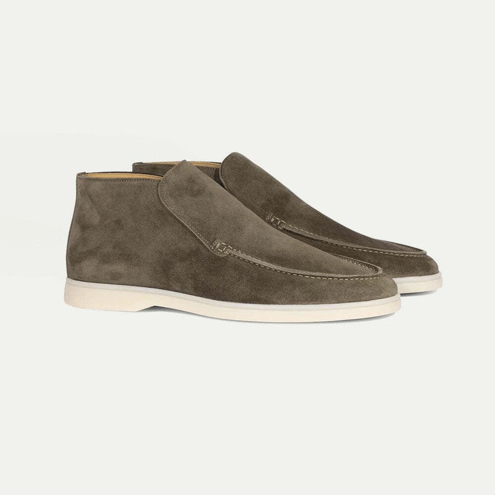 Kristopher - Lujosos suaves mocasines de gamuza