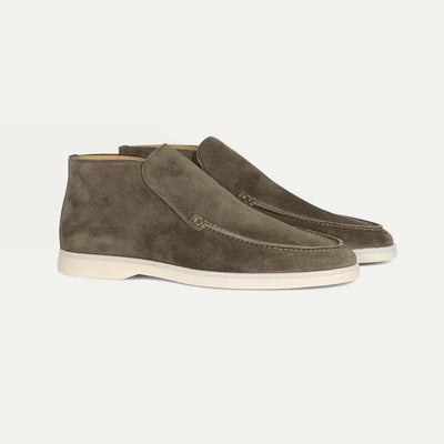 Kristopher - Lujosos suaves mocasines de gamuza