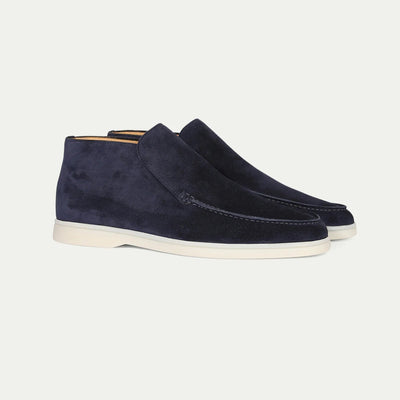 Kristopher - Lujosos suaves mocasines de gamuza