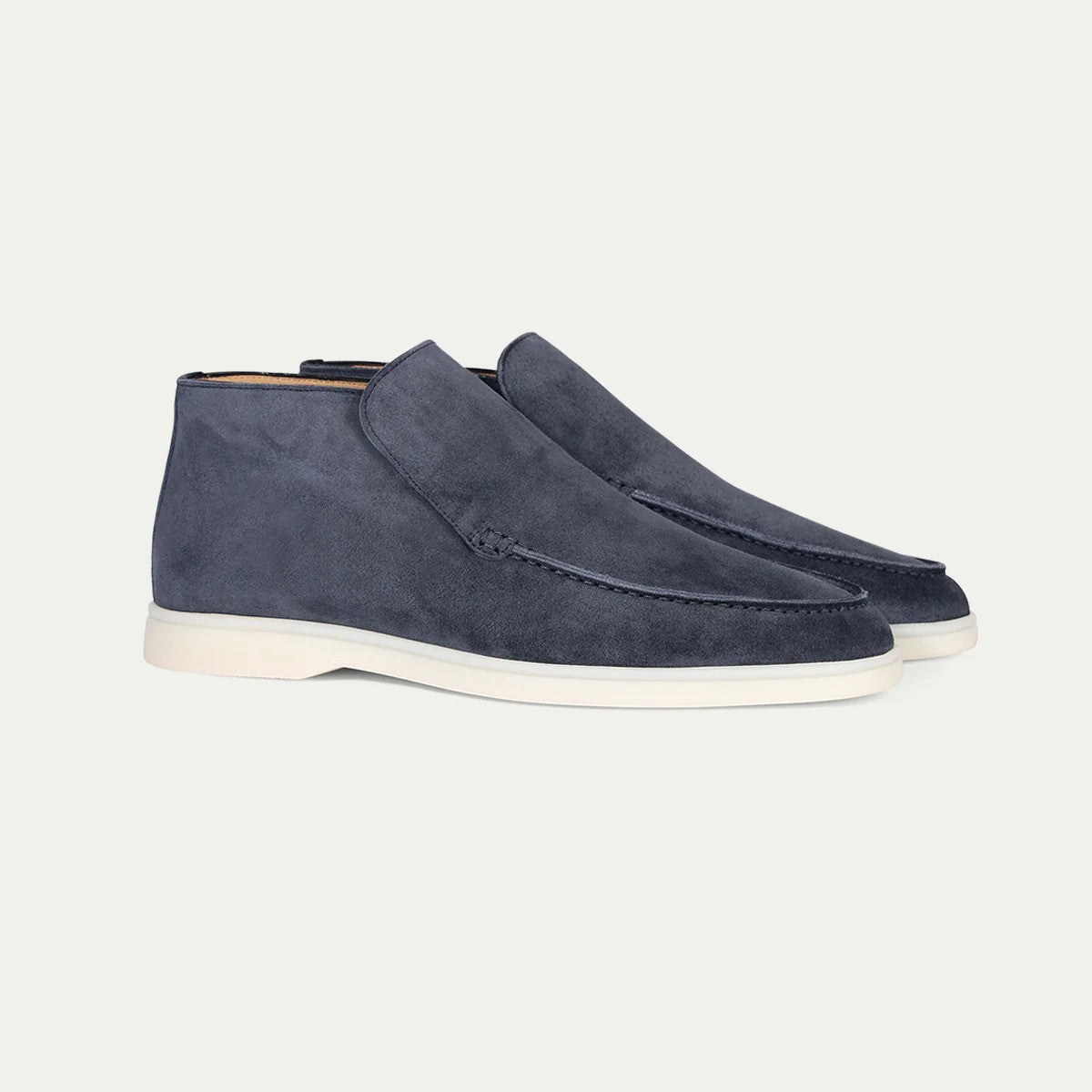 Kristopher - Lujosos suaves mocasines de gamuza